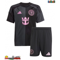Camisa de Futebol Inter Miami Luis Suarez #9 Equipamento Secundário Infantil 2025-26 Manga Curta (+ Calças curtas)